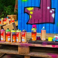 Spraydosen für Graffiti